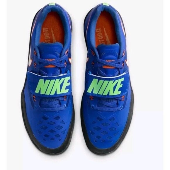 Nike Zoom Rival SD 4 Men Throwing Shoes Blue Green White 685135-400 NEW